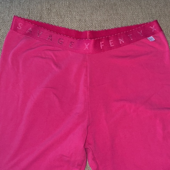 Savage X Fenty Cotton Hot Pink Leggings - medium D - Picture 2 of 5